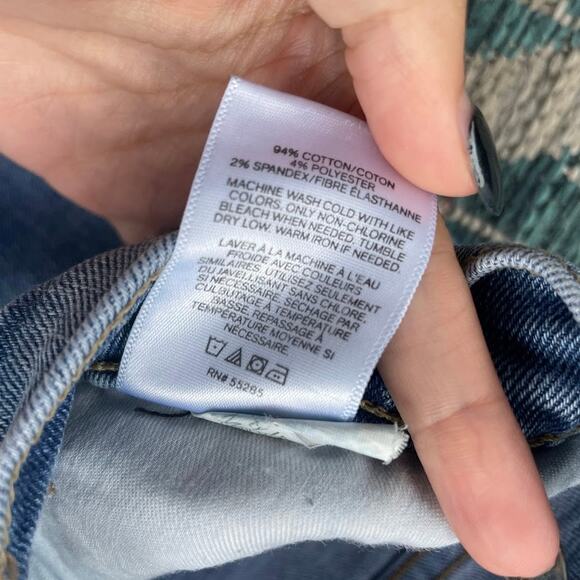 Express Original Straight Super High Rise Women's Jeans - Size 4R‎ - Picture 7 of 11